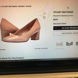 STUART WEITZMAN Marymid In Bambina Aniline